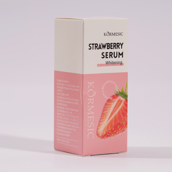 Kormesic Strawberry Whitening Face Milk Serum