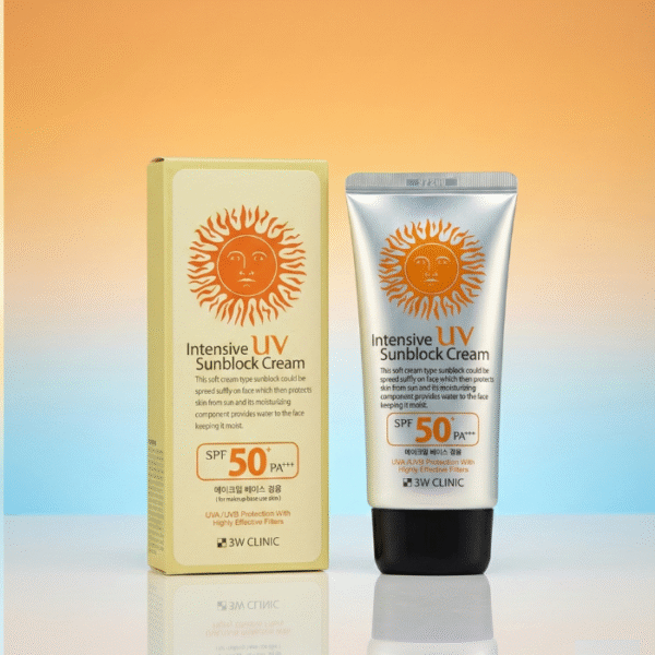 3W Clinic Intensive UV Sunblock Cream SPF 50+PA+++